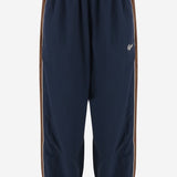 PANTALONI IN NYLON CON BANDE LATERALI MUWPA004046N 014 WILLY CHAVARRIA 