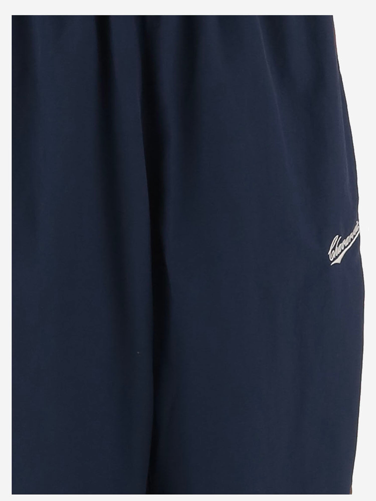 PANTALONI IN NYLON CON BANDE LATERALI MUWPA004046N 014 WILLY CHAVARRIA 