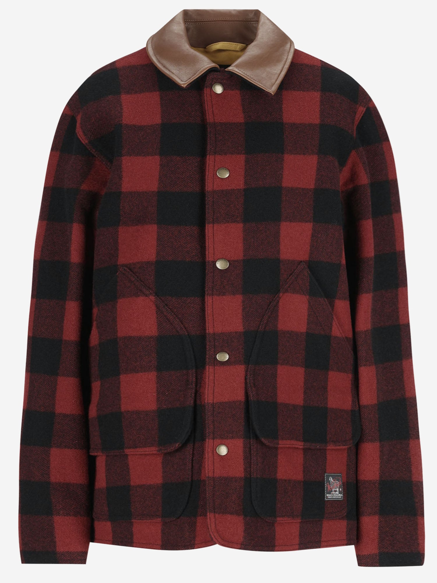 CAPPOTTO BARN IN MISTO LANA CFWMOU2000MRUT5656 5321 WOOLRICH 