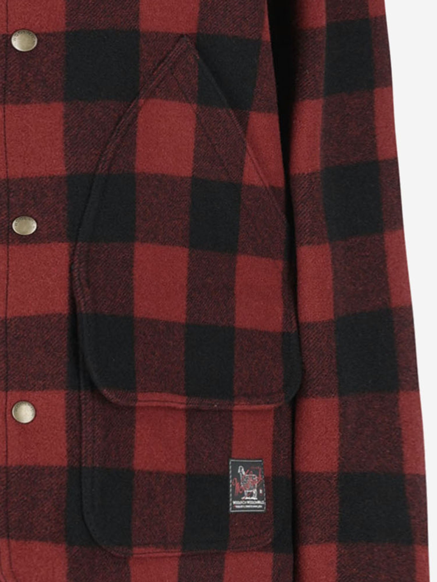 CAPPOTTO BARN IN MISTO LANA CFWMOU2000MRUT5656 5321 WOOLRICH 
