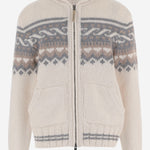 MAGLIA FULL-ZIP IN LANA CFWOKN2083MRUF5099 8330 WOOLRICH 
