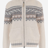 MAGLIA FULL-ZIP IN LANA CFWOKN2083MRUF5099 8330 WOOLRICH 