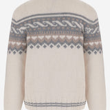 MAGLIA FULL-ZIP IN LANA CFWOKN2083MRUF5099 8330 WOOLRICH 