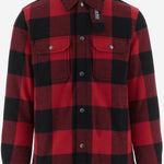 CAMICIA IN MISTO LANA A QUADRI CFWOOS2018MBUT3046 5321 WOOLRICH 