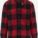 CAMICIA IN MISTO LANA A QUADRI CFWOOS2018MBUT3046 5321 WOOLRICH 