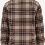 CAMICIA IN MISTO LANA A QUADRI CFWOOS2018MBUT3046 7449 WOOLRICH 