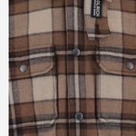 CAMICIA IN MISTO LANA A QUADRI CFWOOS2018MBUT3046 7449 WOOLRICH 