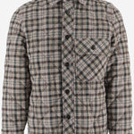 CAMICIA IN MISTO LANA A QUADRI CFWOOS2060MRUT3046 8618 WOOLRICH 