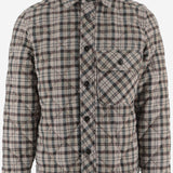 CAMICIA IN MISTO LANA A QUADRI CFWOOS2060MRUT3046 8618 WOOLRICH 