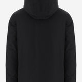 GIUBBOTTO IN MISTO COTONE CON LOGO CFWOOU0771MBUT0001 BLK WOOLRICH 