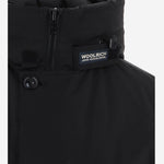 GIUBBOTTO IN MISTO COTONE CON LOGO CFWOOU0771MBUT0001 BLK WOOLRICH 