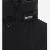 GIUBBOTTO IN MISTO COTONE CON LOGO CFWOOU0771MBUT0001 BLK WOOLRICH 