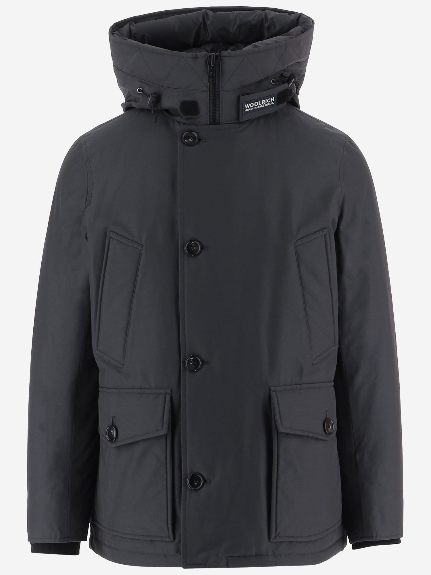 GIUBBOTTO IN MISTO COTONE CON LOGO CFWOOU0771MBUT0001 CHG WOOLRICH 