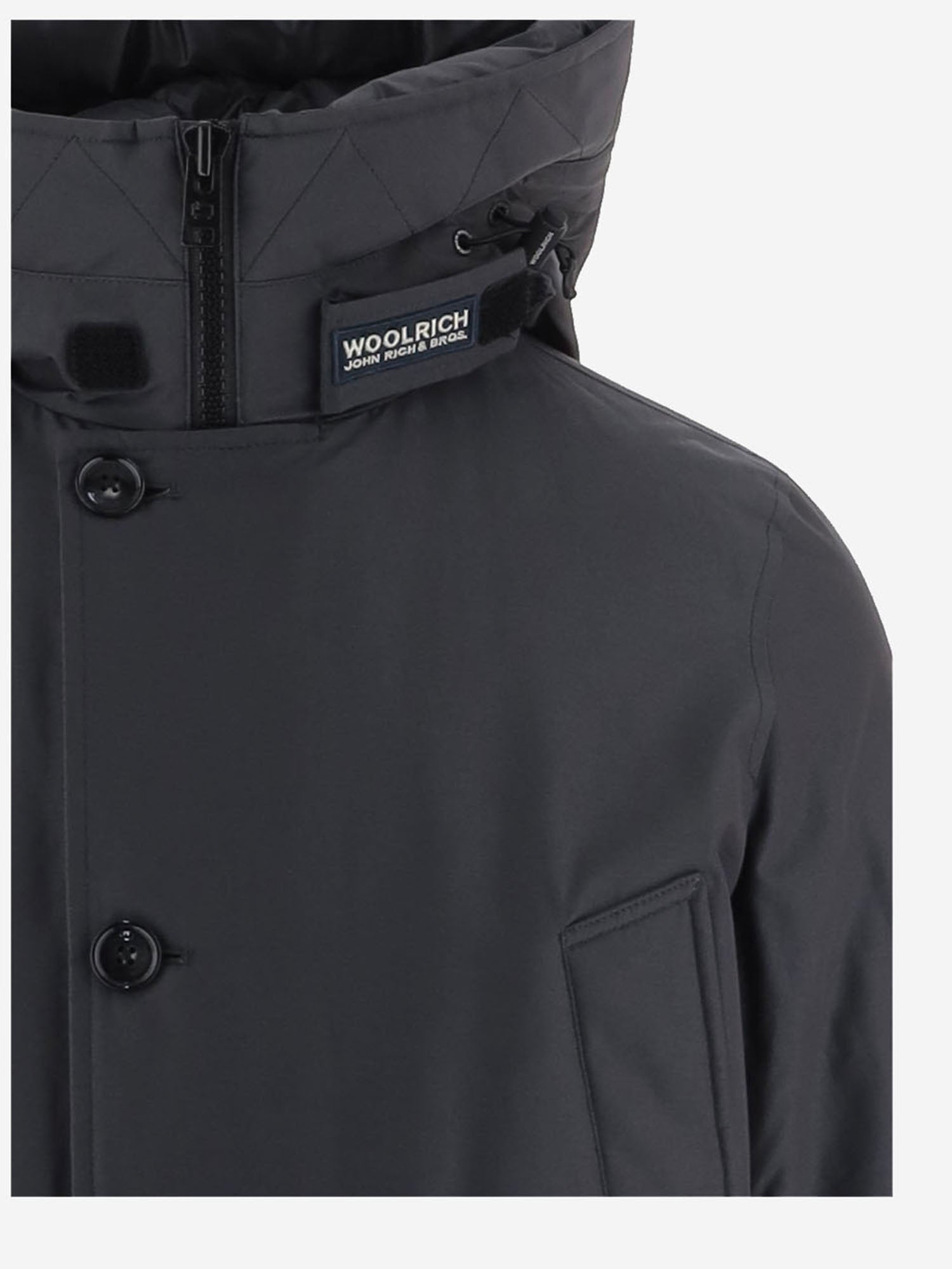 GIUBBOTTO IN MISTO COTONE CON LOGO CFWOOU0771MBUT0001 CHG WOOLRICH 