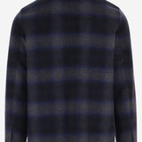 Camicia in misto lana con motivo a quadri CFWOOU2185MRUT5417 30037 WOOLRICH 