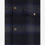 Camicia in misto lana con motivo a quadri CFWOOU2185MRUT5417 30037 WOOLRICH 