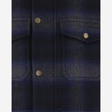 Camicia in misto lana con motivo a quadri CFWOOU2185MRUT5417 30037 WOOLRICH 