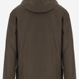 CAPPOTTO IN TESSUTO TECNICO CON CAPPUCCIO CFWOOU2197MRUT5449 DAG WOOLRICH 