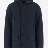 GIUBBOTTO IN MISTO COTONE CON CAPPUCCIO CFWOOU2203MRUT3780 3989 WOOLRICH 