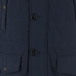 GIUBBOTTO IN MISTO COTONE CON CAPPUCCIO CFWOOU2203MRUT3780 3989 WOOLRICH 