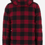GIUBBOTTO IN LANA A QUADRI CON CAPPUCCIO CFWOOU2224MRUT5468 5321 WOOLRICH 