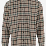 Camicia check in Cotone CFWOSI2036MRUT5436 8618 WOOLRICH 