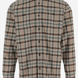 Camicia check in Cotone CFWOSI2036MRUT5436 8618 WOOLRICH 