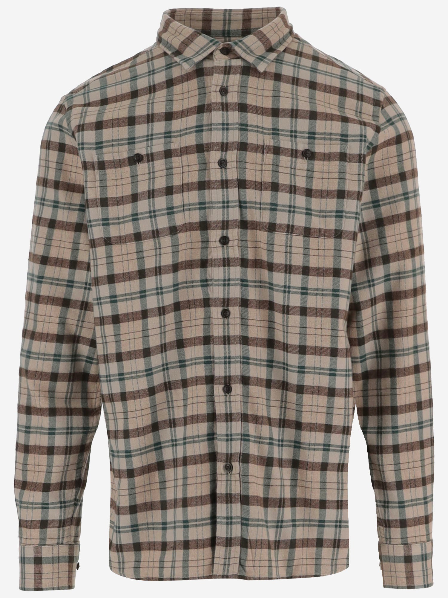 Camicia check in Cotone CFWOSI2036MRUT5436 8618 WOOLRICH 