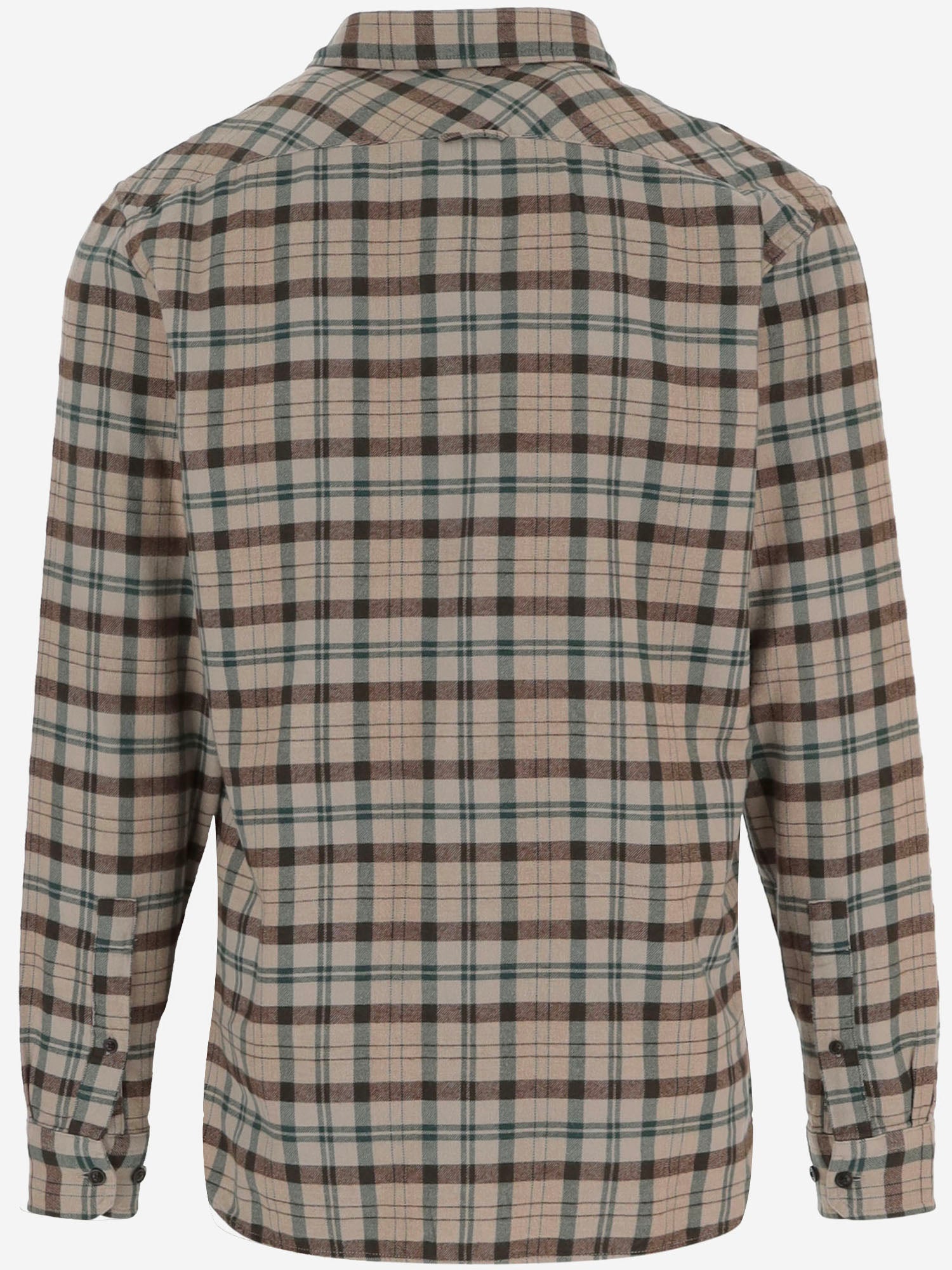 Camicia check in Cotone CFWOSI2036MRUT5436 8618 WOOLRICH 