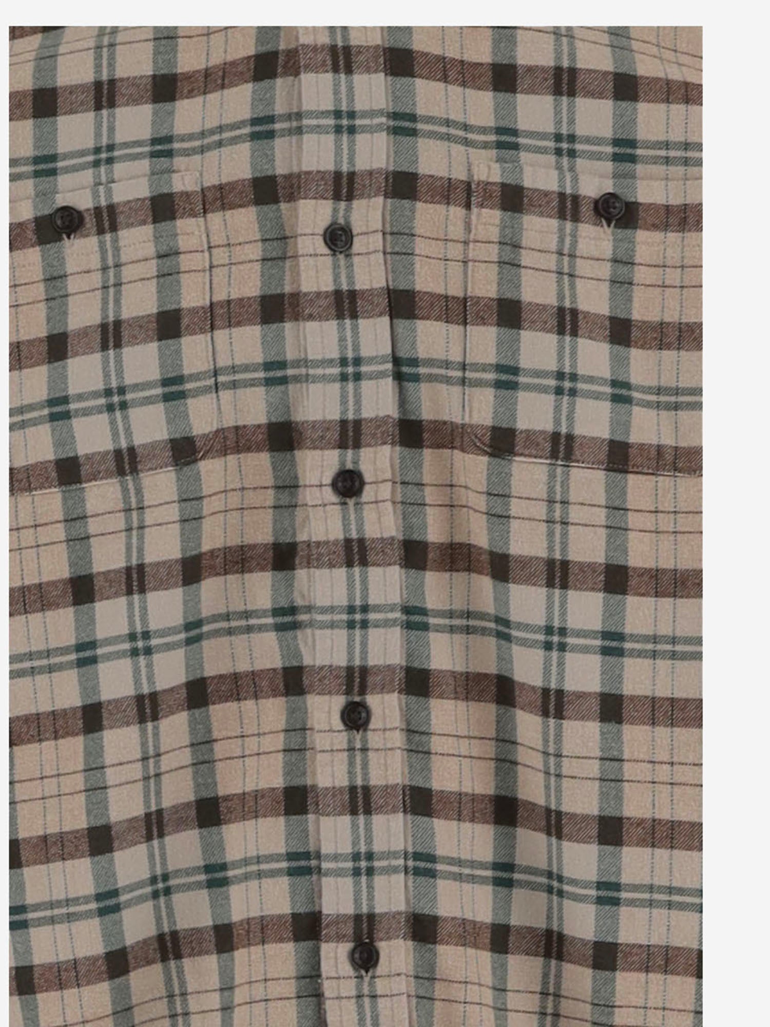 Camicia check in Cotone CFWOSI2036MRUT5436 8618 WOOLRICH 