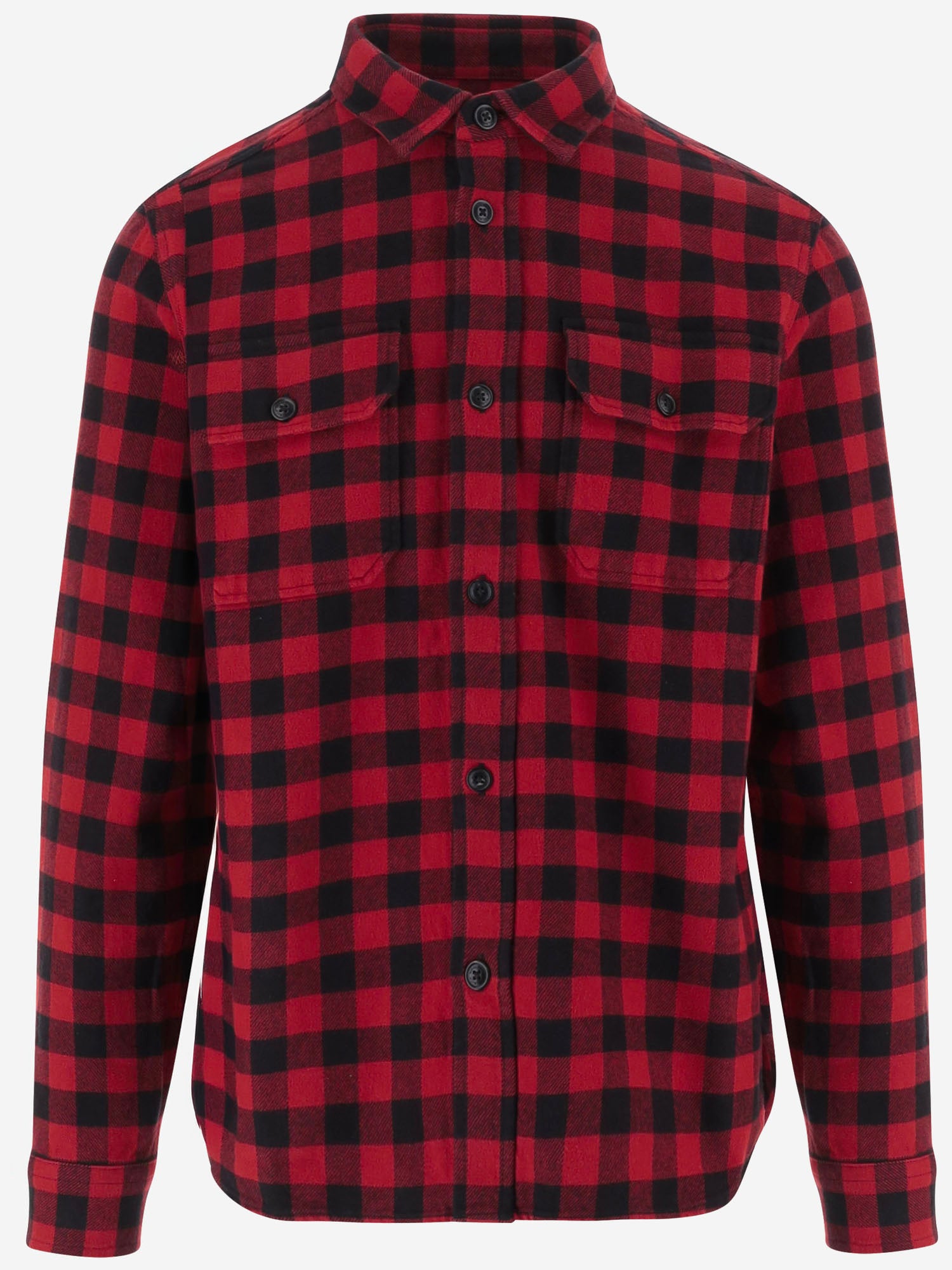 CAMICIA IN COTONE CON MOTIVO  A QUADRI CFWOSI2038MRUT5447 5321 WOOLRICH 