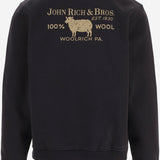 FELPA IN MISTO COTONE CON LOGO CFWOSW2047MRUT5439 100 WOOLRICH 