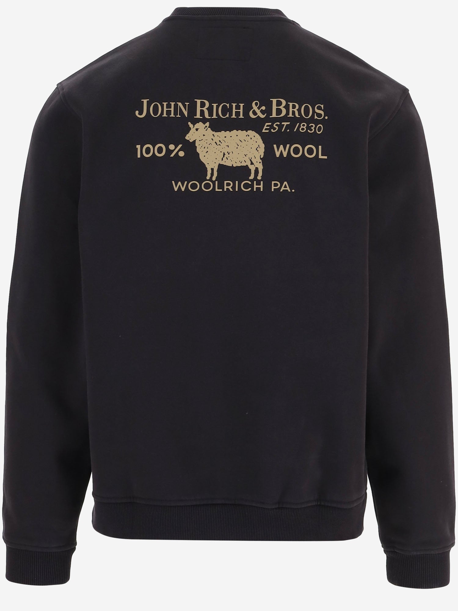 FELPA IN MISTO COTONE CON LOGO CFWOSW2047MRUT5439 100 WOOLRICH 