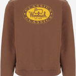 FELPA IN MISTO COTONE CON LOGO CFWOSW2047MRUT5439 7446 WOOLRICH 