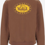 FELPA IN MISTO COTONE CON LOGO CFWOSW2047MRUT5439 7446 WOOLRICH 