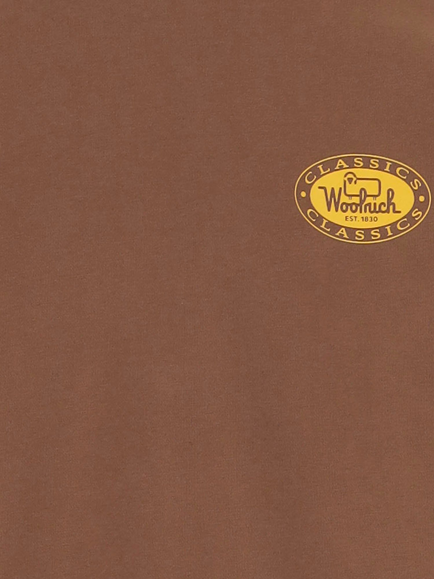 FELPA IN MISTO COTONE CON LOGO CFWOSW2047MRUT5439 7446 WOOLRICH 