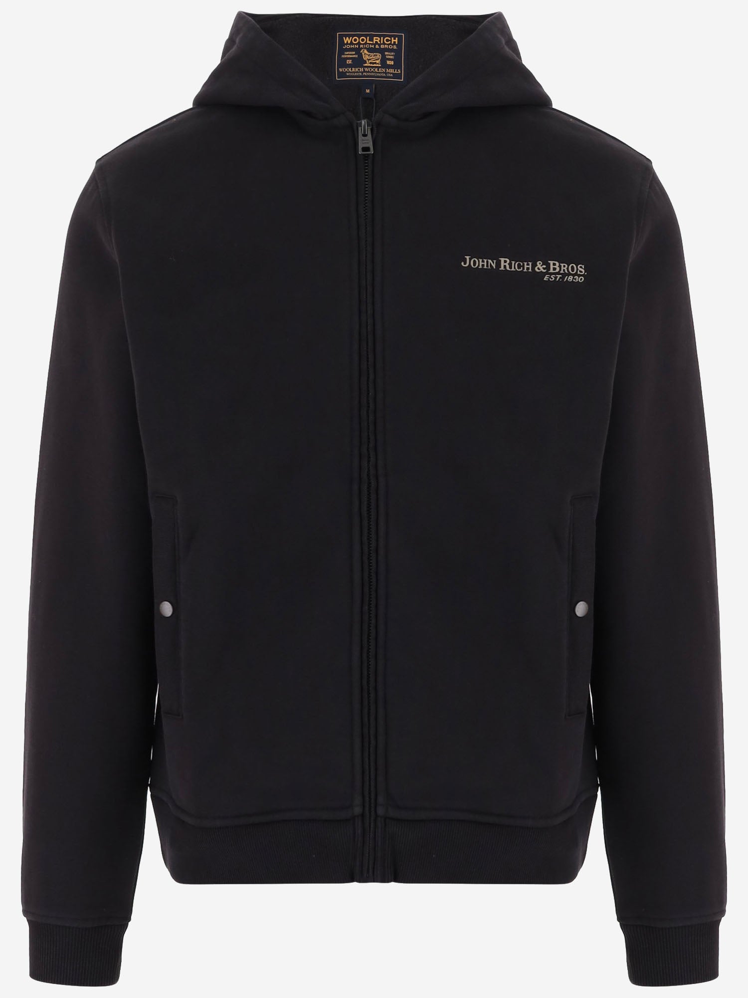 FELPA IN MISTO COTONE CON LOGO CFWOSW2048MRUT5439 100 WOOLRICH 