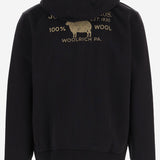 FELPA IN MISTO COTONE CON LOGO CFWOSW2048MRUT5439 100 WOOLRICH 