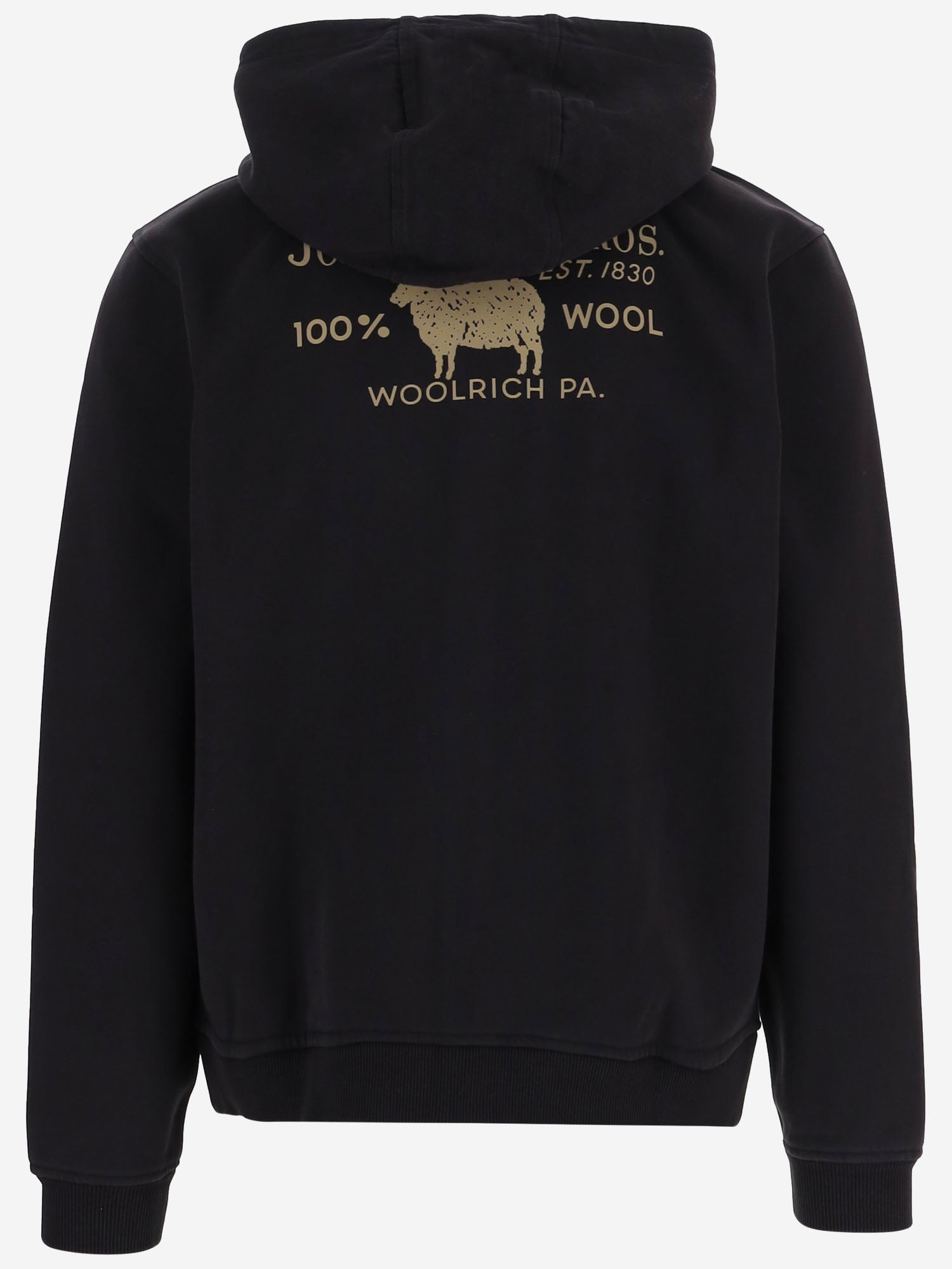 FELPA IN MISTO COTONE CON LOGO CFWOSW2048MRUT5439 100 WOOLRICH 