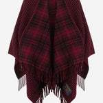 MANTELLA IN LANA CON MOTIVO CHECK CFWWAC2047FRUT5549 593 WOOLRICH 