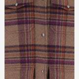 Camicia in misto lana con motivo a quadri CFWWOS2037FRUT5417 7451 WOOLRICH 