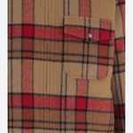 Camicia in misto lana con motivo a quadri CFWWOS2038FRUT5417 5551 WOOLRICH 
