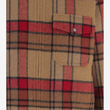 Camicia in misto lana con motivo a quadri CFWWOS2038FRUT5417 5551 WOOLRICH 