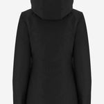 GIUBBOTTO CON CAPPUCCIO IN MISTO COTONE CFWWOU0580FBUT0001 BLK WOOLRICH 
