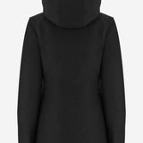 GIUBBOTTO CON CAPPUCCIO IN MISTO COTONE CFWWOU0580FBUT0001 BLK WOOLRICH 