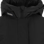 GIUBBOTTO CON CAPPUCCIO IN MISTO COTONE CFWWOU0580FBUT0001 BLK WOOLRICH 