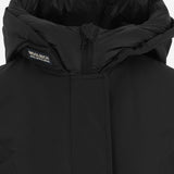 GIUBBOTTO CON CAPPUCCIO IN MISTO COTONE CFWWOU0580FBUT0001 BLK WOOLRICH 