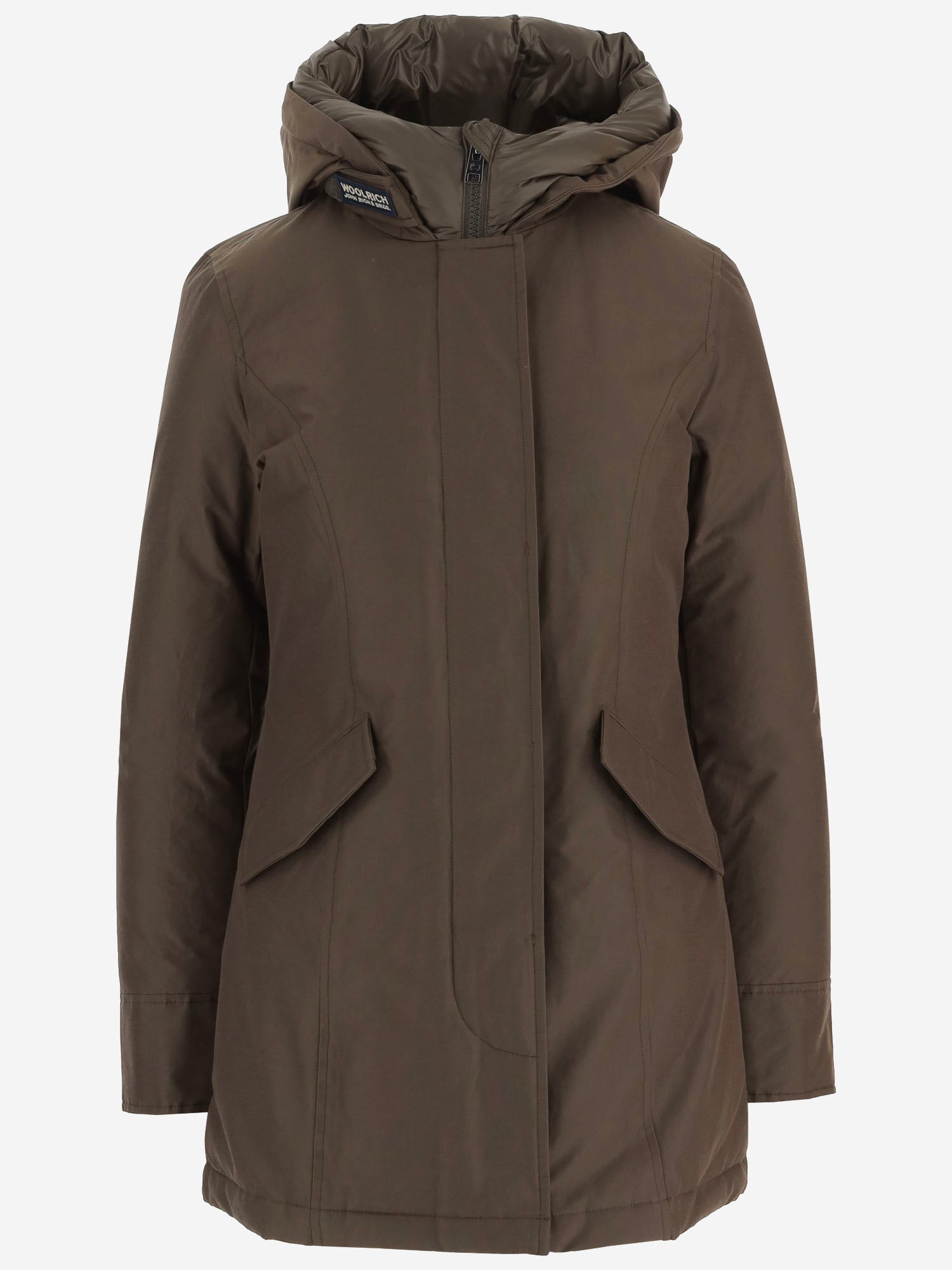 GIUBBOTTO CON CAPPUCCIO IN MISTO COTONE CFWWOU0580FBUT0001 DAG WOOLRICH 