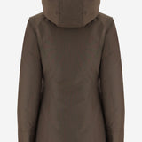 GIUBBOTTO CON CAPPUCCIO IN MISTO COTONE CFWWOU0580FBUT0001 DAG WOOLRICH 