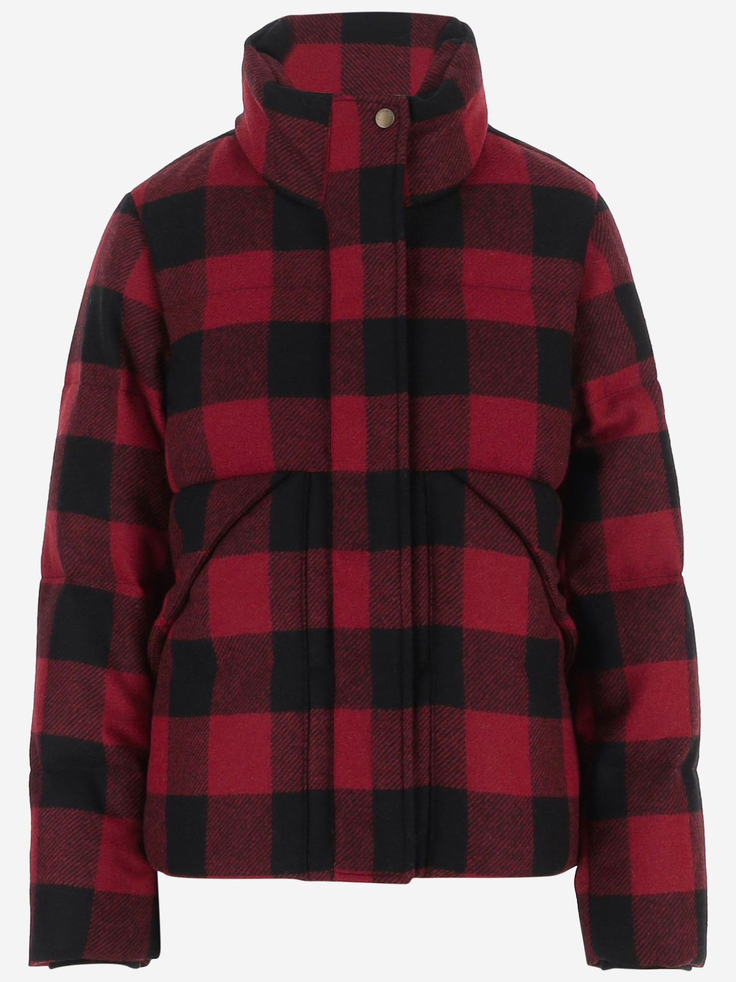 PIUMINO IN LANA A QUADRI CFWWOU2257FRUT5468 5321 WOOLRICH 